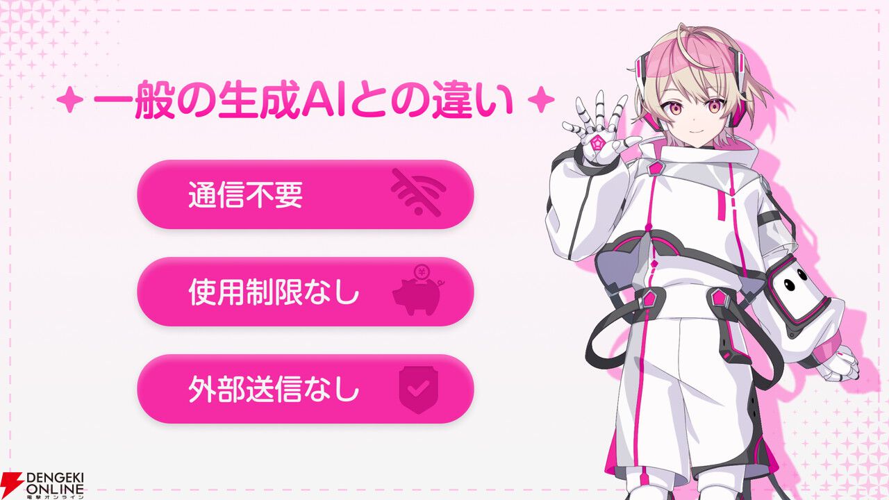 大阪万博で活躍したAIキャラ、ミライア・リンクスがあなたのPCに。『AI'る。』Steamで配信開始