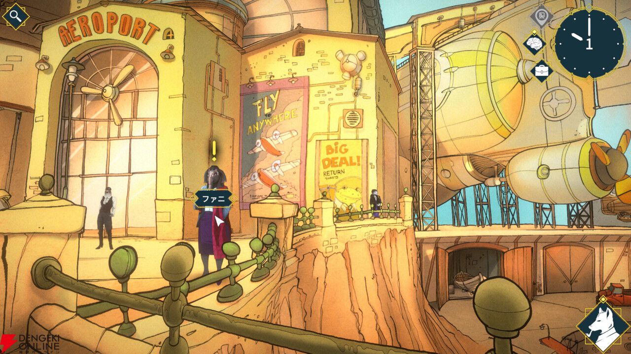 チベットスナギツネとマヌルネコのコンビが事件を追うADV『Moses＆Plato Last Train to Clawville』4/14配信