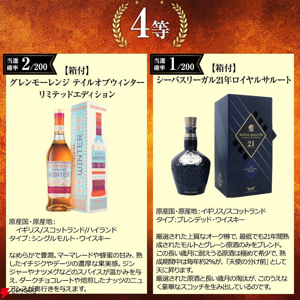 8,339円でタリスカー25年、マッカラン18年ダブルカスク、カリラ18年