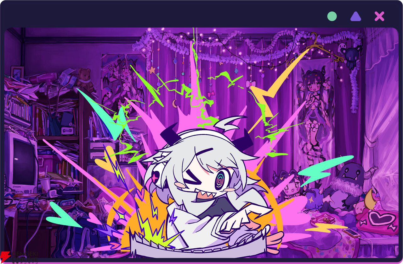 電波ソングリズムゲーム『ゆんゆん電波シンドローム』に、しぐれうい『粛聖!! ロリ神レクイエム☆』が収録決定【ういビーーーーム】