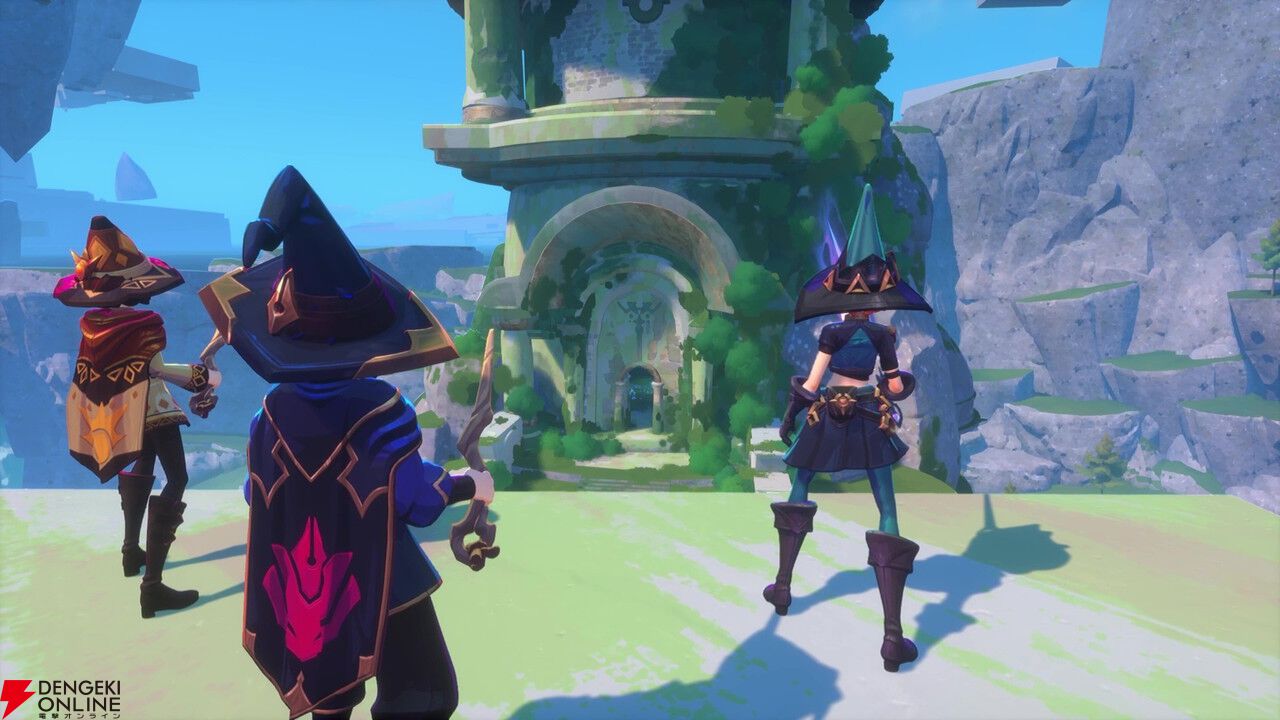 魔法オープンワールド協力アドベンチャー『ウィッチスパイア』6/10早期アクセス開始。ほうきで空を飛び冒険しよう