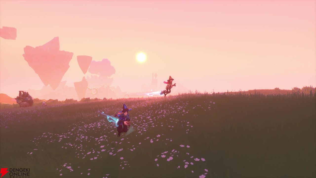 魔法オープンワールド協力アドベンチャー『ウィッチスパイア』6/10早期アクセス開始。ほうきで空を飛び冒険しよう