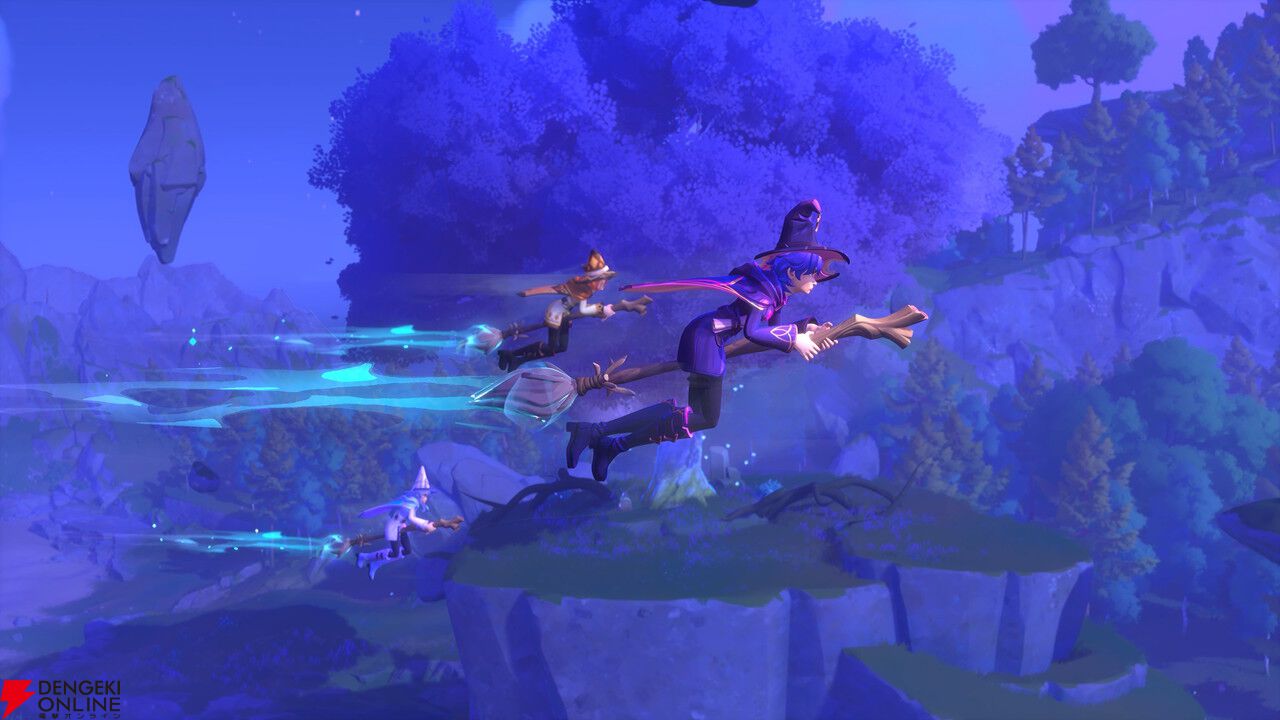 魔法オープンワールド協力アドベンチャー『ウィッチスパイア』6/10早期アクセス開始。ほうきで空を飛び冒険しよう