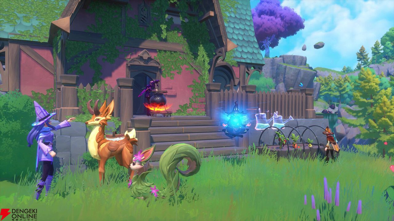 魔法オープンワールド協力アドベンチャー『ウィッチスパイア』6/10早期アクセス開始。ほうきで空を飛び冒険しよう