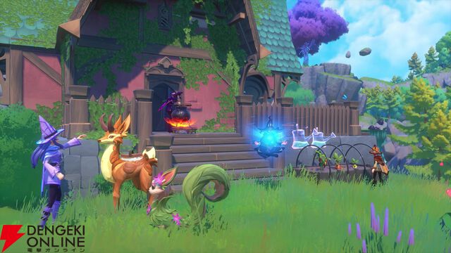 魔法オープンワールド協力アドベンチャー『ウィッチスパイア』6/10早期アクセス開始。ほうきで空を飛び冒険しよう