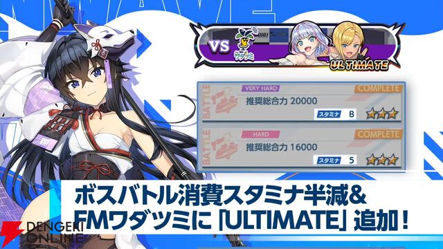 『ドルウェブ』3.5周年の新ドルフィンは入華、杏里、みちる、詩絵のKIRISHIMA勢。ライダー同士、ガンナー同士の新たなユニゾンスキルも所持