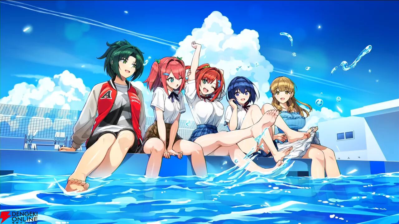 ドルウェブ』3.5周年の新ドルフィンは入華、杏里、みちる、詩絵の