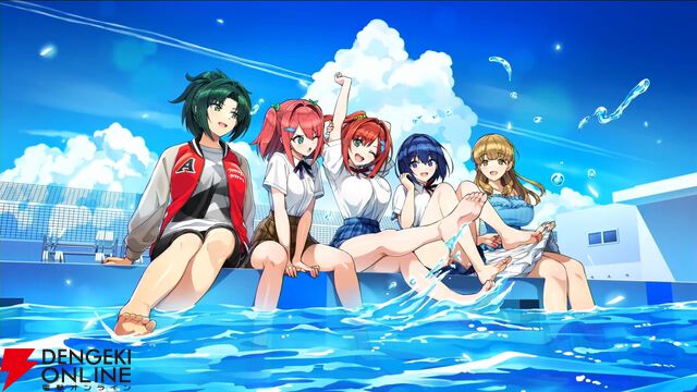 『ドルウェブ』3.5周年の新ドルフィンは入華、杏里、みちる、詩絵のKIRISHIMA勢。ライダー同士、ガンナー同士の新たなユニゾンスキルも所持