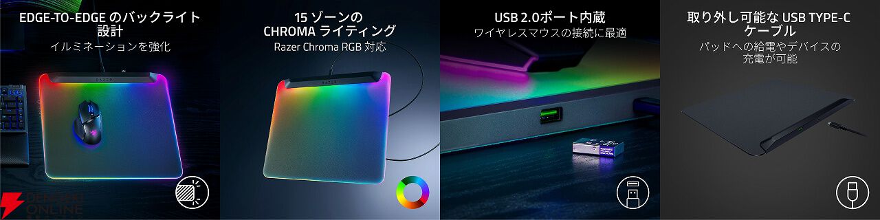 Razerのゲーミングキーボード&マウスにホワイトモデルが登場 Razerのゲーミングキーボード&マウスにホワイトモデルが登場