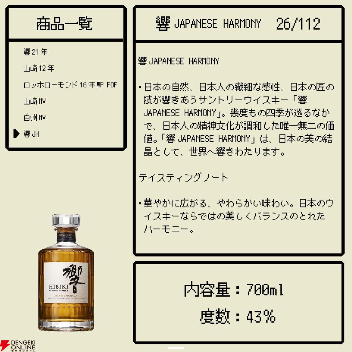 14,800円で響21年、山崎12年を狙えるウイスキーくじが販売中 - 電撃