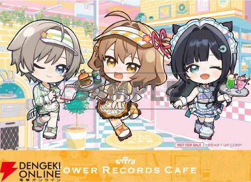 NIKKE』×タワレコが初コラボ。5/1よりPOP UP SHOPが全国9店舗で開催