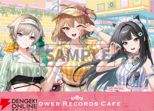 『勝利の女神：NIKKE』タワーレコードコラボ