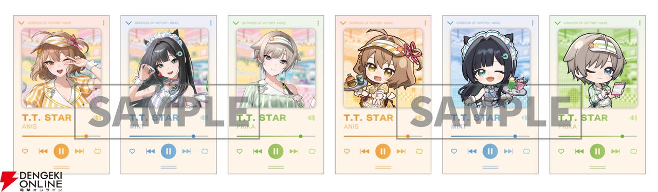 『勝利の女神：NIKKE』タワーレコードコラボ