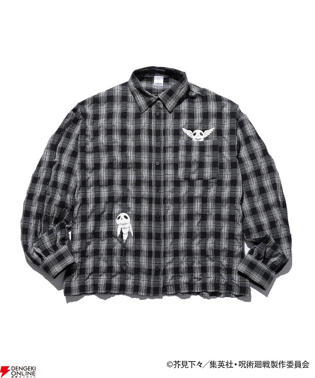 『呪術廻戦』死滅回游×ZOZOTOWNコラボアイテムが4/27販売開始。コガネデザインのシャツ、オリジナルロゴのキャップなど全8型