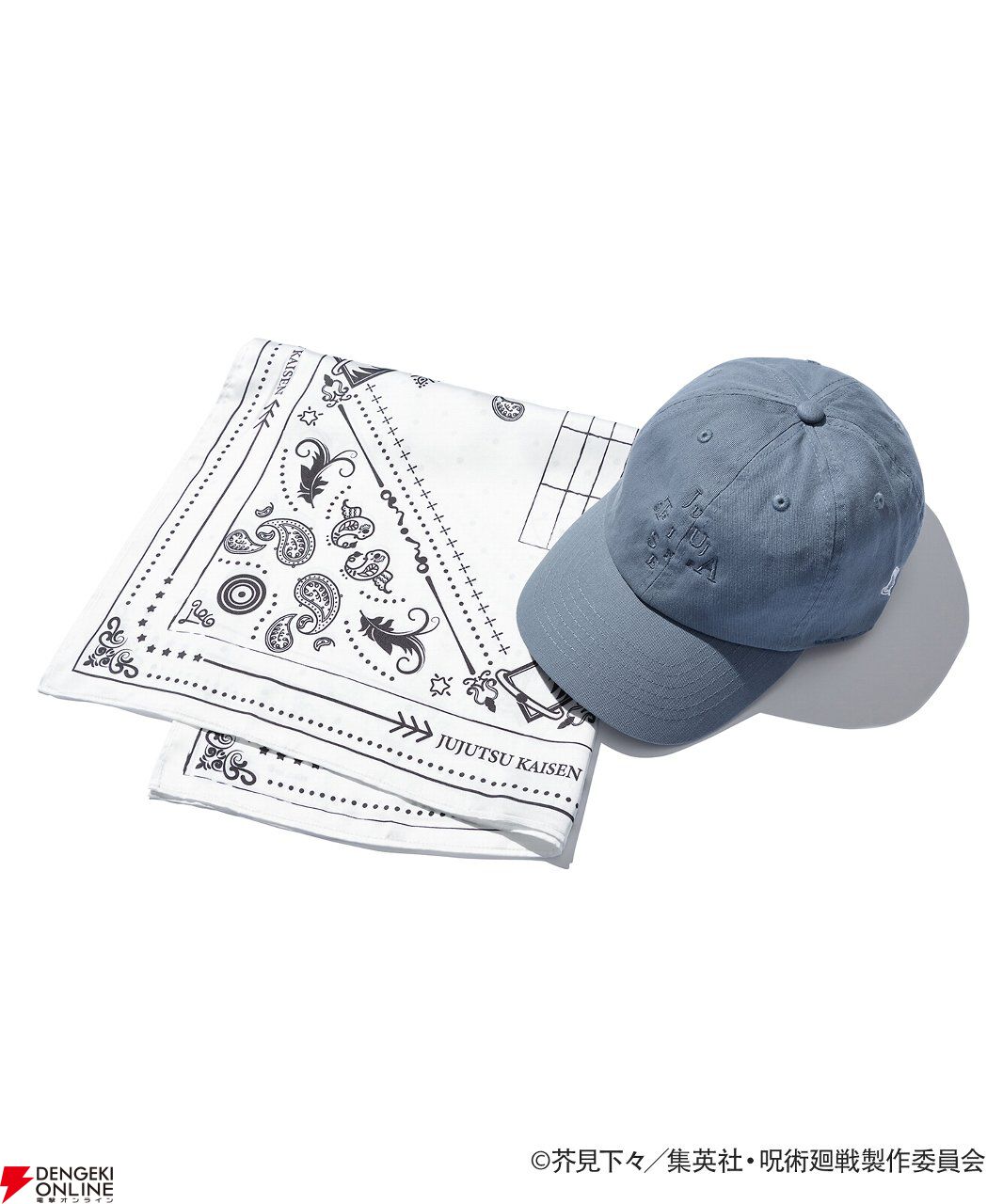 『呪術廻戦』死滅回游×ZOZOTOWNコラボアイテムが4/27販売開始。コガネデザインのシャツ、オリジナルロゴのキャップなど全8型