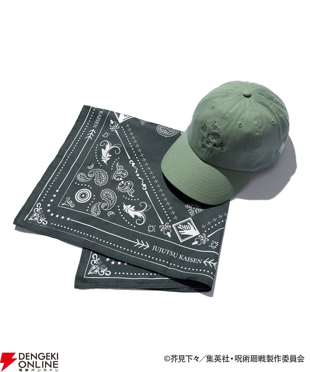 『呪術廻戦』死滅回游×ZOZOTOWNコラボアイテムが4/27販売開始。コガネデザインのシャツ、オリジナルロゴのキャップなど全8型