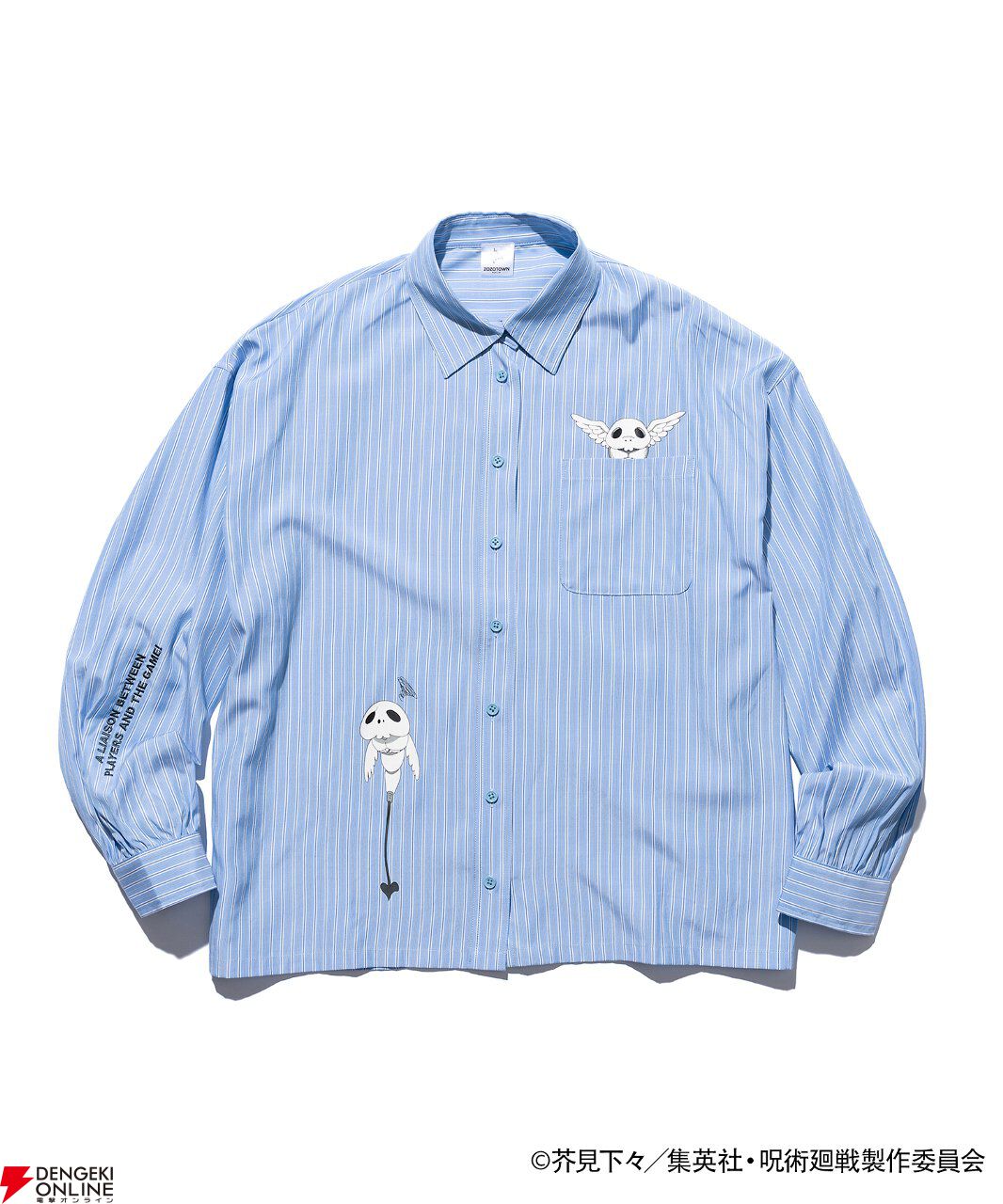 『呪術廻戦』死滅回游×ZOZOTOWNコラボアイテムが4/27販売開始。コガネデザインのシャツ、オリジナルロゴのキャップなど全8型