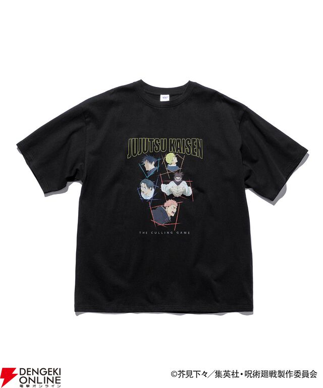 『呪術廻戦』死滅回游×ZOZOTOWNコラボアイテムが4/27販売開始。コガネデザインのシャツ、オリジナルロゴのキャップなど全8型