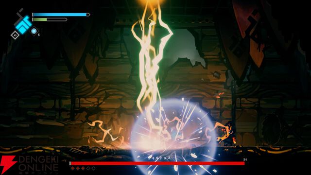 パリィ中心の戦闘が魅力のメトロイドヴァニア『ソラテリア』Switch版が7/23発売。アートマップなど豪華アイテム付き限定版も