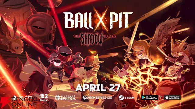 ブロック崩しローグライト『BALL x PIT』4/27に新アップデート配信。2人の新キャラが追加