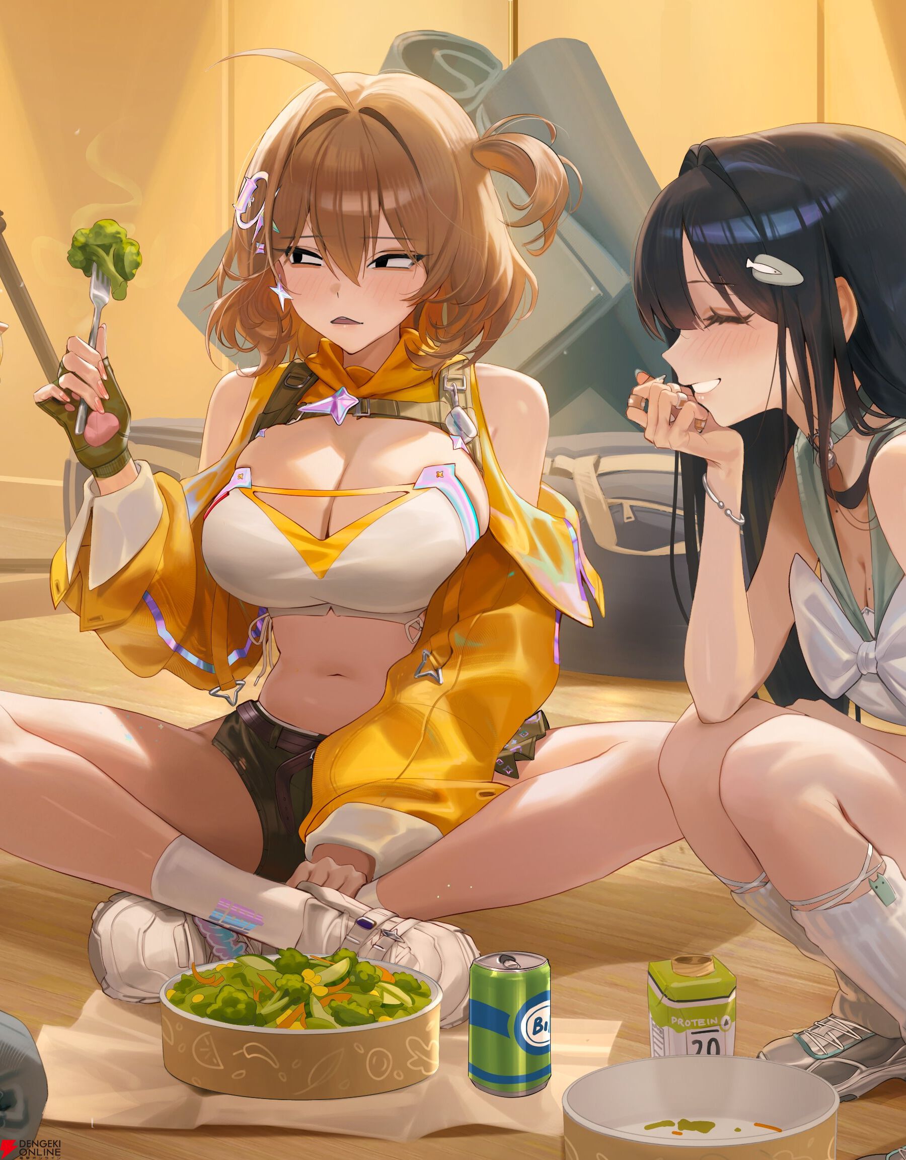 NIKKE』アニスはブロッコリーが苦手!? 3.5周年カウントダウンイラスト