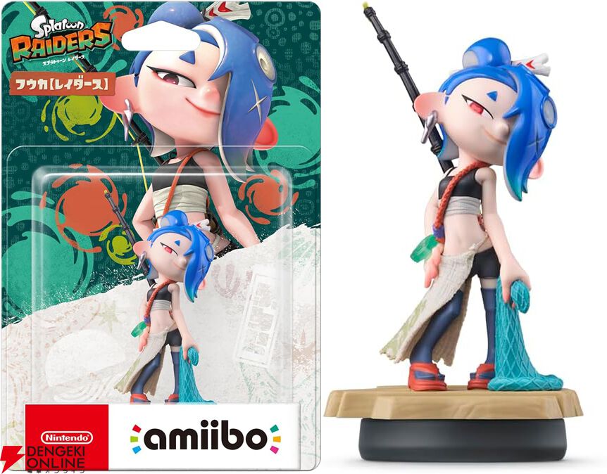 スプラトゥーン レイダース』のamiibo『すりみ連合セット』が予約開始