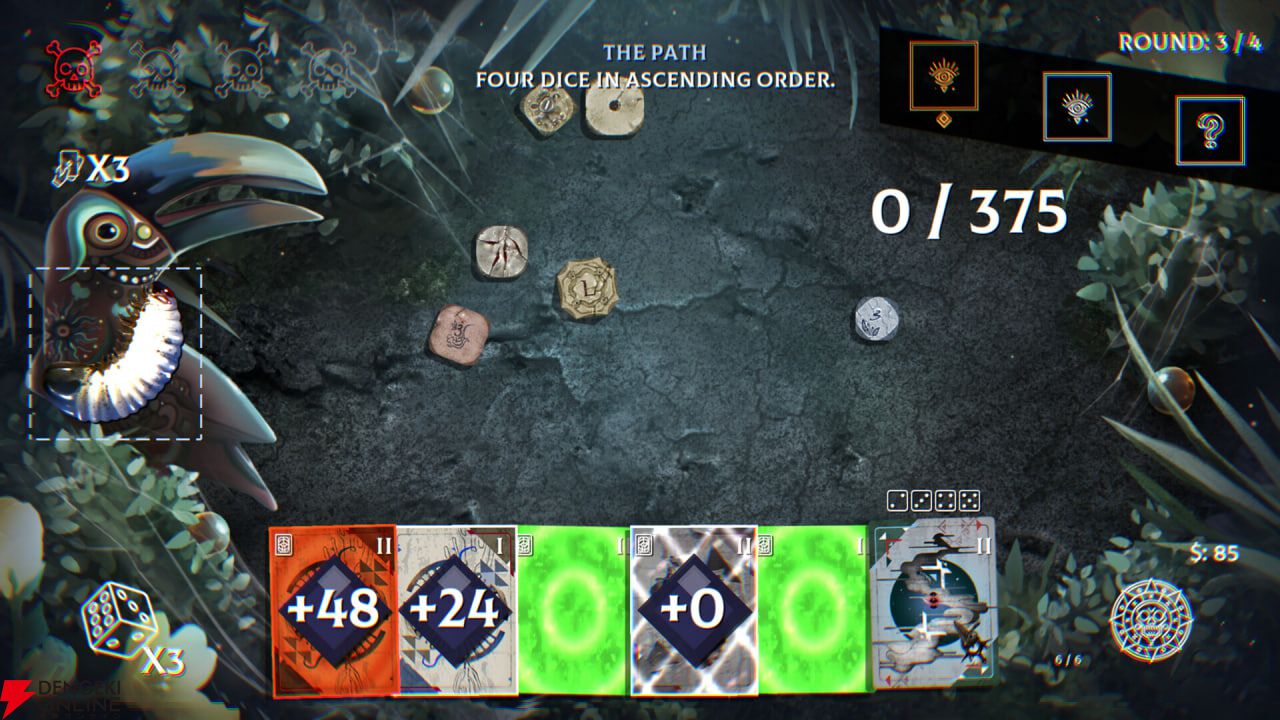 死後の世界でギャンブル。ダイスロール要素もあるデッキ構築型カードゲーム『Bonereader』発表。体験版が配信