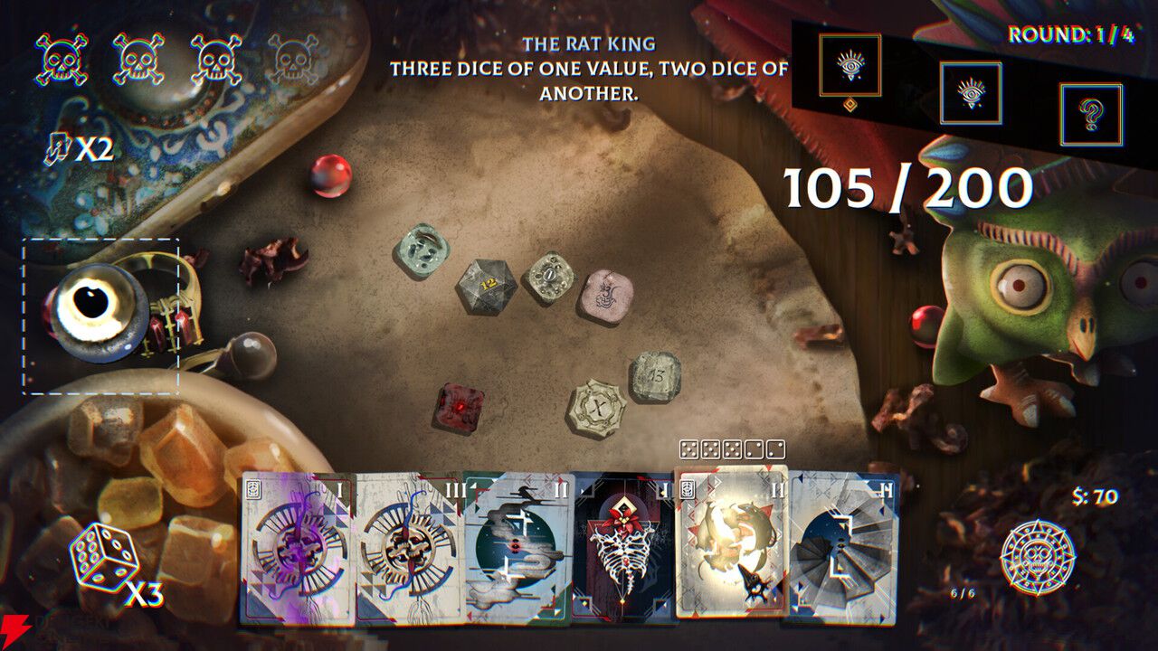 死後の世界でギャンブル。ダイスロール要素もあるデッキ構築型カードゲーム『Bonereader』発表。体験版が配信