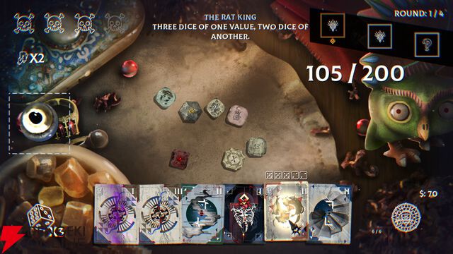 死後の世界でギャンブル。ダイスロール要素もあるデッキ構築型カードゲーム『Bonereader』発表。体験版が配信
