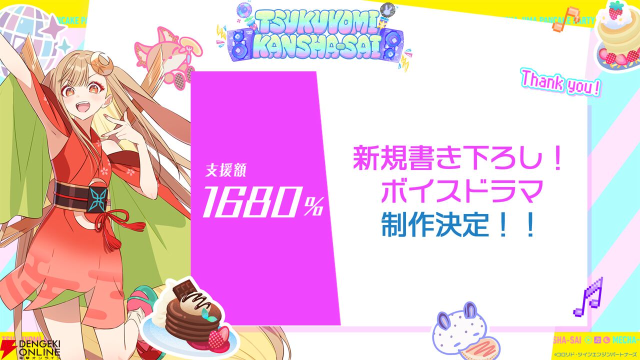 超かぐや姫！』“ツクヨミ感謝祭”のクラファンが大成功で終了！ 豪華
