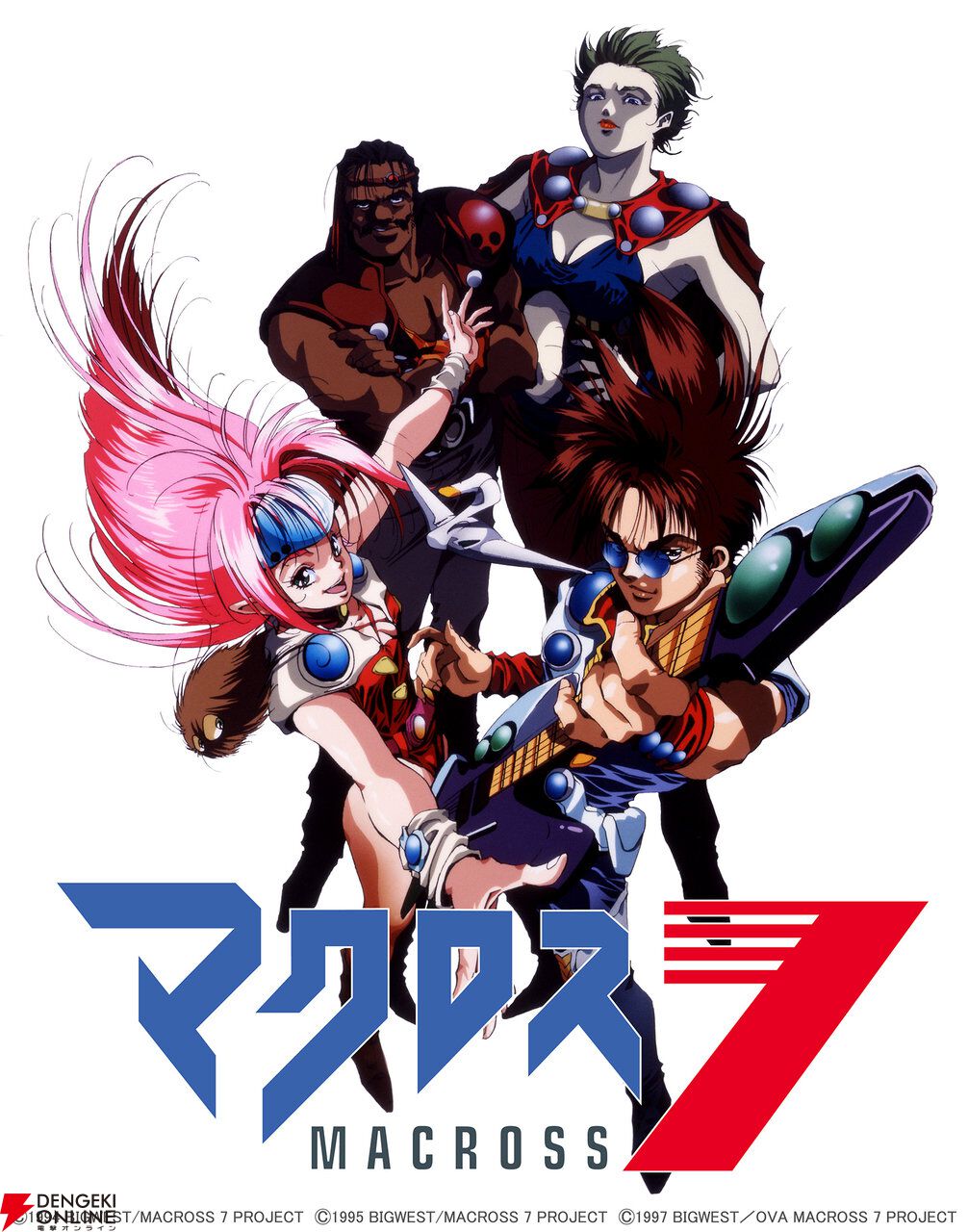 マクロス7』全話（TV未放映話3話含む）無料配信決定。4K ULTRA HD Blu