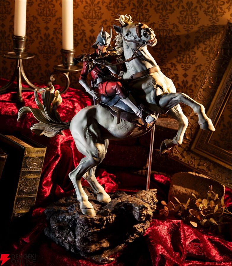 機動戦士ガンダム】シャア・アズナブルが颯爽たる乗馬スタイルで