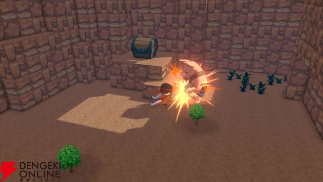 魔王城のとなりで村づくりするアクションRPG『ワロタ、俺の家のとなり魔王城www』発表。Steamは2026年冬配信