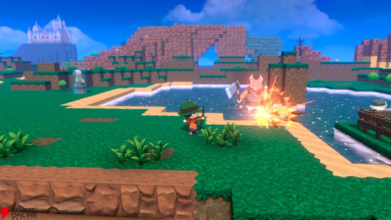 魔王城のとなりで村づくりするアクションRPG『ワロタ、俺の家のとなり魔王城www』発表。Steamは2026年冬配信