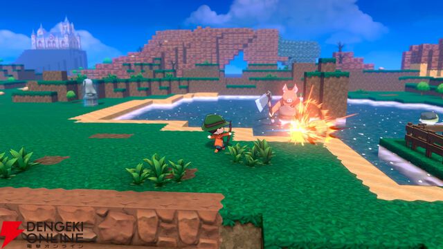 魔王城のとなりで村づくりするアクションRPG『ワロタ、俺の家のとなり魔王城www』発表。Steamは2026年冬配信