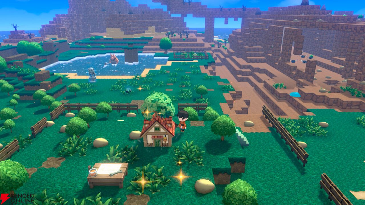 魔王城のとなりで村づくりするアクションRPG『ワロタ、俺の家のとなり魔王城www』発表。Steamは2026年冬配信