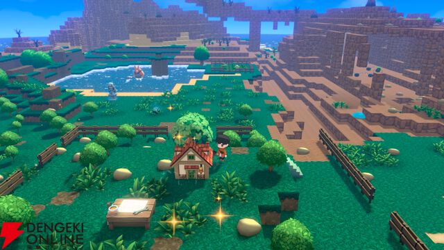 魔王城のとなりで村づくりするアクションRPG『ワロタ、俺の家のとなり魔王城www』発表。Steamは2026年冬配信