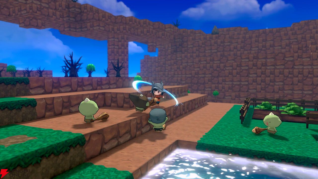 魔王城のとなりで村づくりするアクションRPG『ワロタ、俺の家のとなり魔王城www』発表。Steamは2026年冬配信