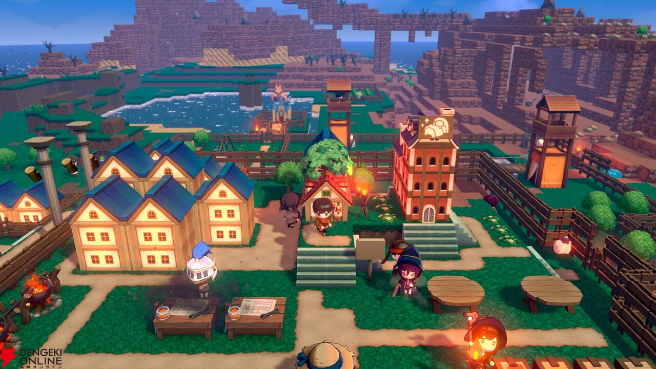 魔王城のとなりで村づくりするアクションRPG『ワロタ、俺の家のとなり魔王城www』発表。Steamは2026年冬配信