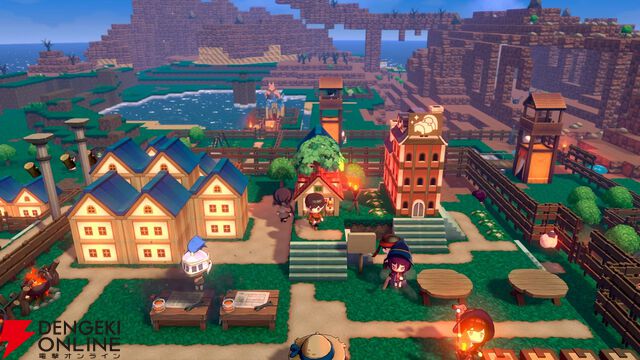 魔王城のとなりで村づくりするアクションRPG『ワロタ、俺の家のとなり魔王城www』発表。Steamは2026年冬配信