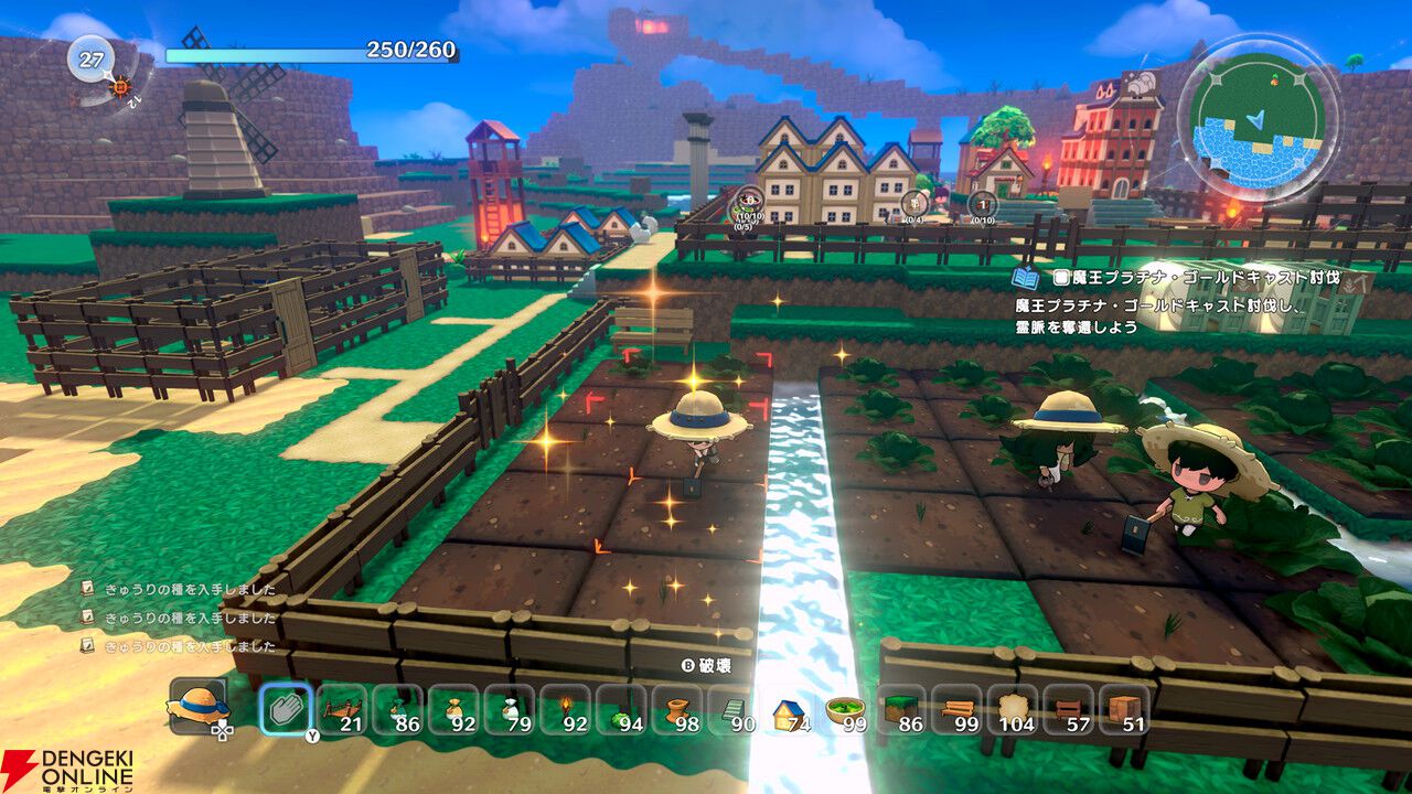 魔王城のとなりで村づくりするアクションRPG『ワロタ、俺の家のとなり魔王城www』発表。Steamは2026年冬配信