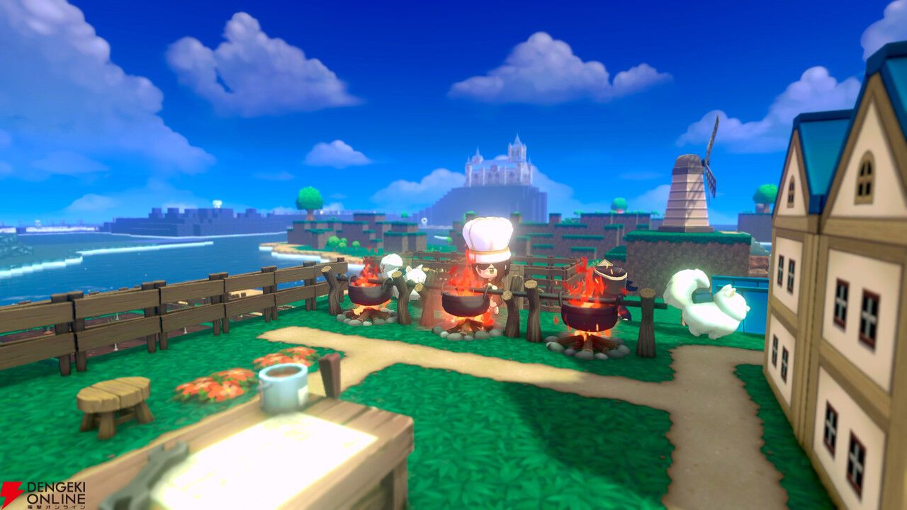 魔王城のとなりで村づくりするアクションRPG『ワロタ、俺の家のとなり魔王城www』発表。Steamは2026年冬配信