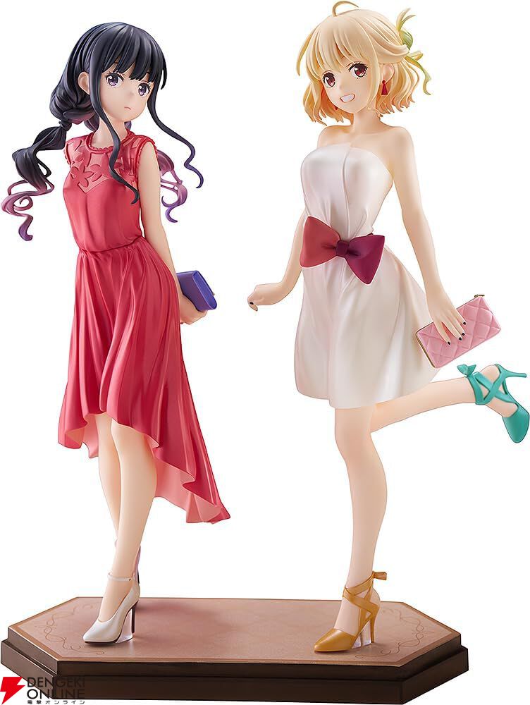 リコリコ』千束＆たきながドレス姿でアフターパーリィ!? 2人のポッパレ