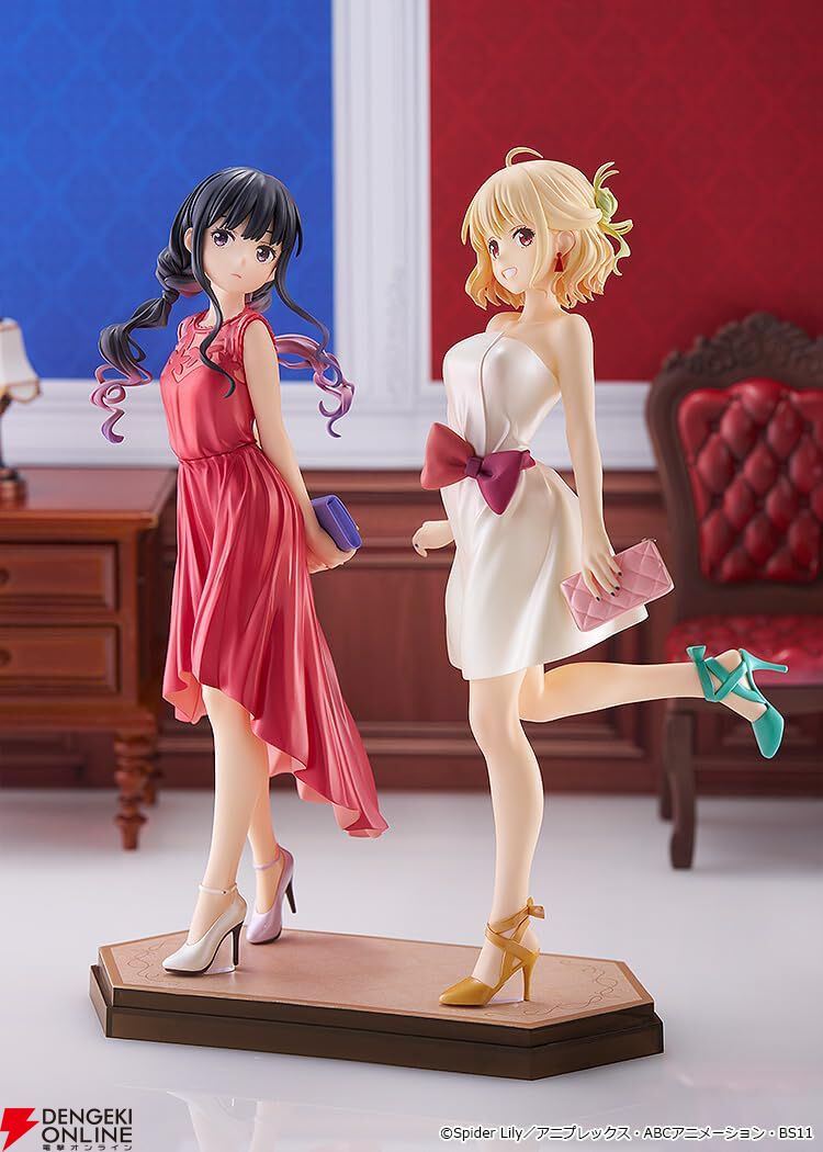 リコリコ』千束＆たきながドレス姿でアフターパーリィ!? 2人のポッパレ
