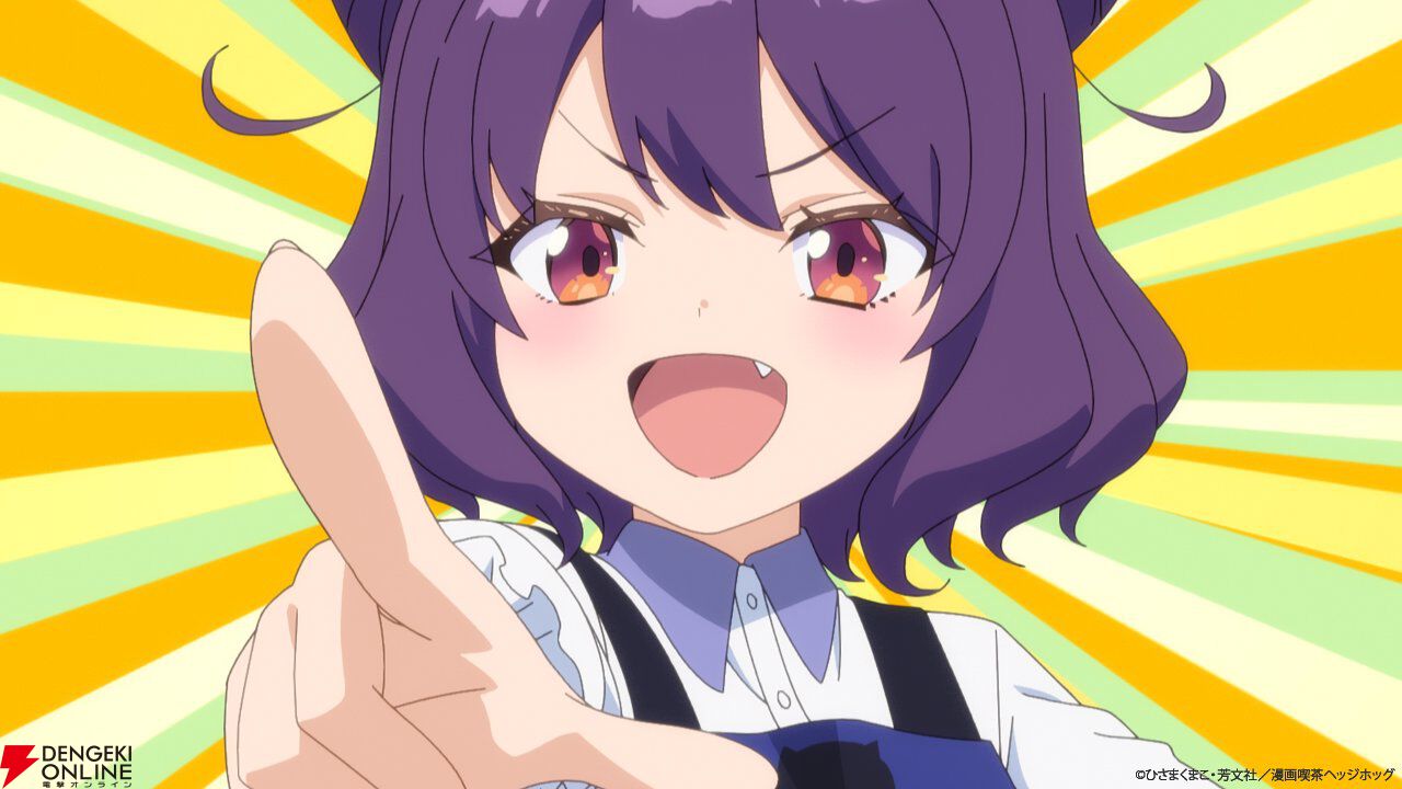 アニメ『一畳間まんきつ暮らし！』3話。猫大好きなツンデレ少女・みちか登場。漫画喫茶と猫カフェの異業種対決が始まる!?