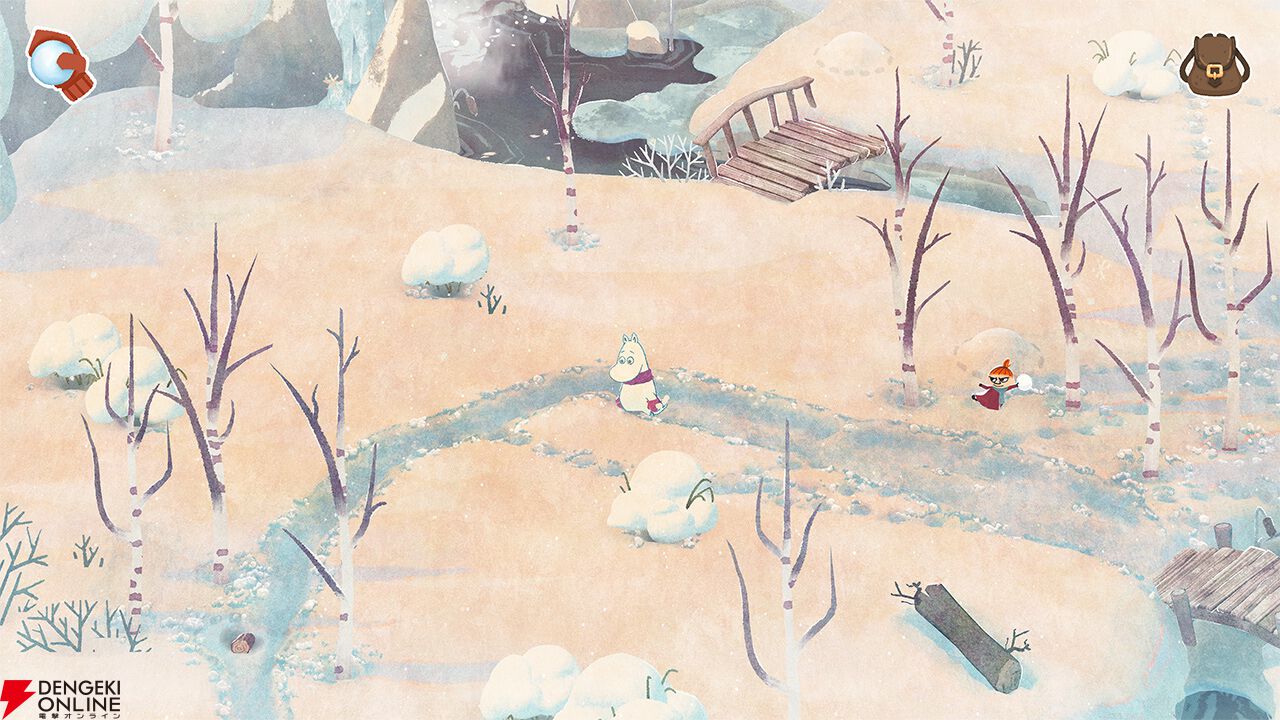 ムーミンって冬眠するんだ！ からはじまる冬の心あたたまる冒険『ムーミントロール：冬のぬくもり』【Switchで遊べる気になるインディー/電撃インディー】
