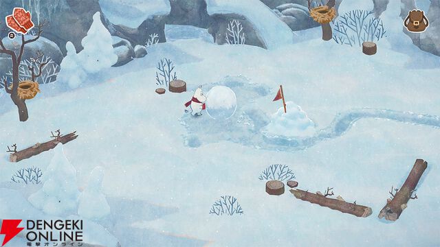 ムーミンって冬眠するんだ！ からはじまる冬の心あたたまる冒険『ムーミントロール：冬のぬくもり』【Switchで遊べる気になるインディー/電撃インディー】