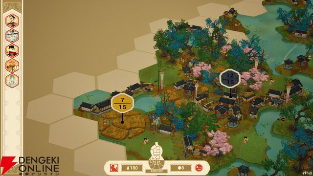 東洋山水画とパズル×建築を融合した『千里山河録』Steamページが公開。理想の桃源郷を作ろう