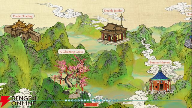 東洋山水画とパズル×建築を融合した『千里山河録』Steamページが公開。理想の桃源郷を作ろう