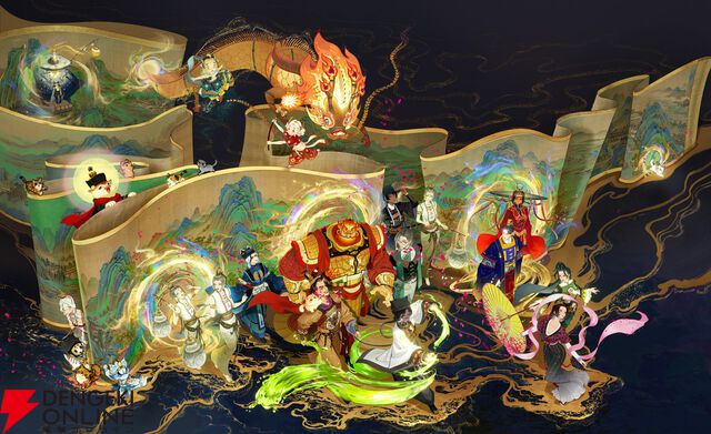 東洋山水画とパズル×建築を融合した『千里山河録』Steamページが公開。理想の桃源郷を作ろう